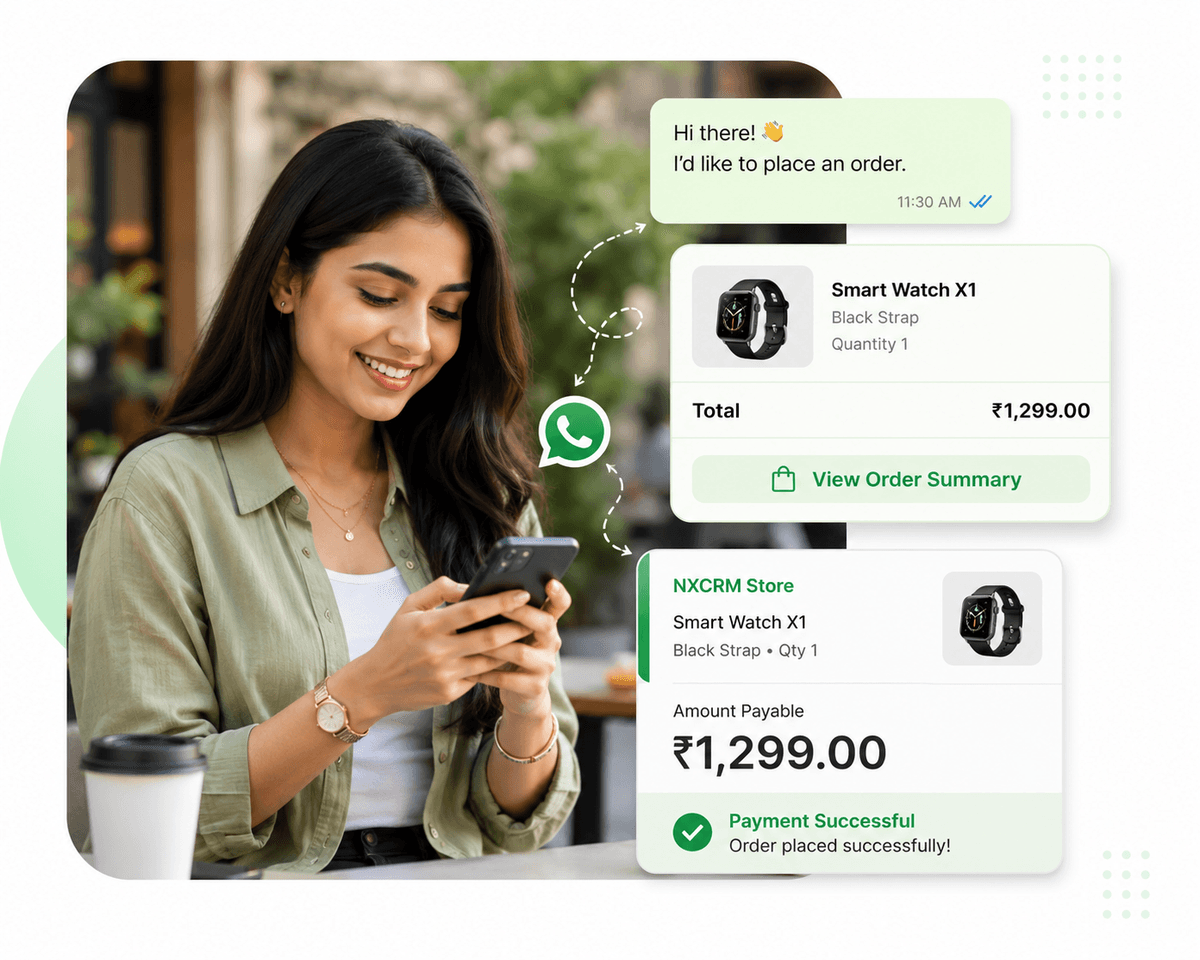 WhatsApp Store and Instant Payment Collection